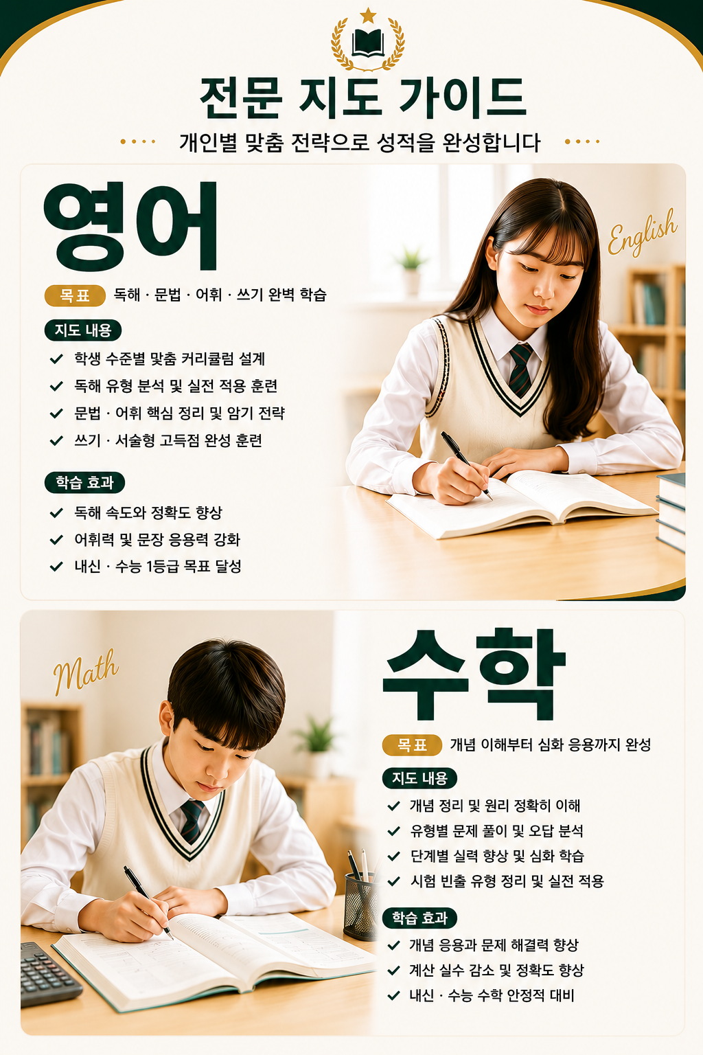 과외 학습 안내 이미지 3